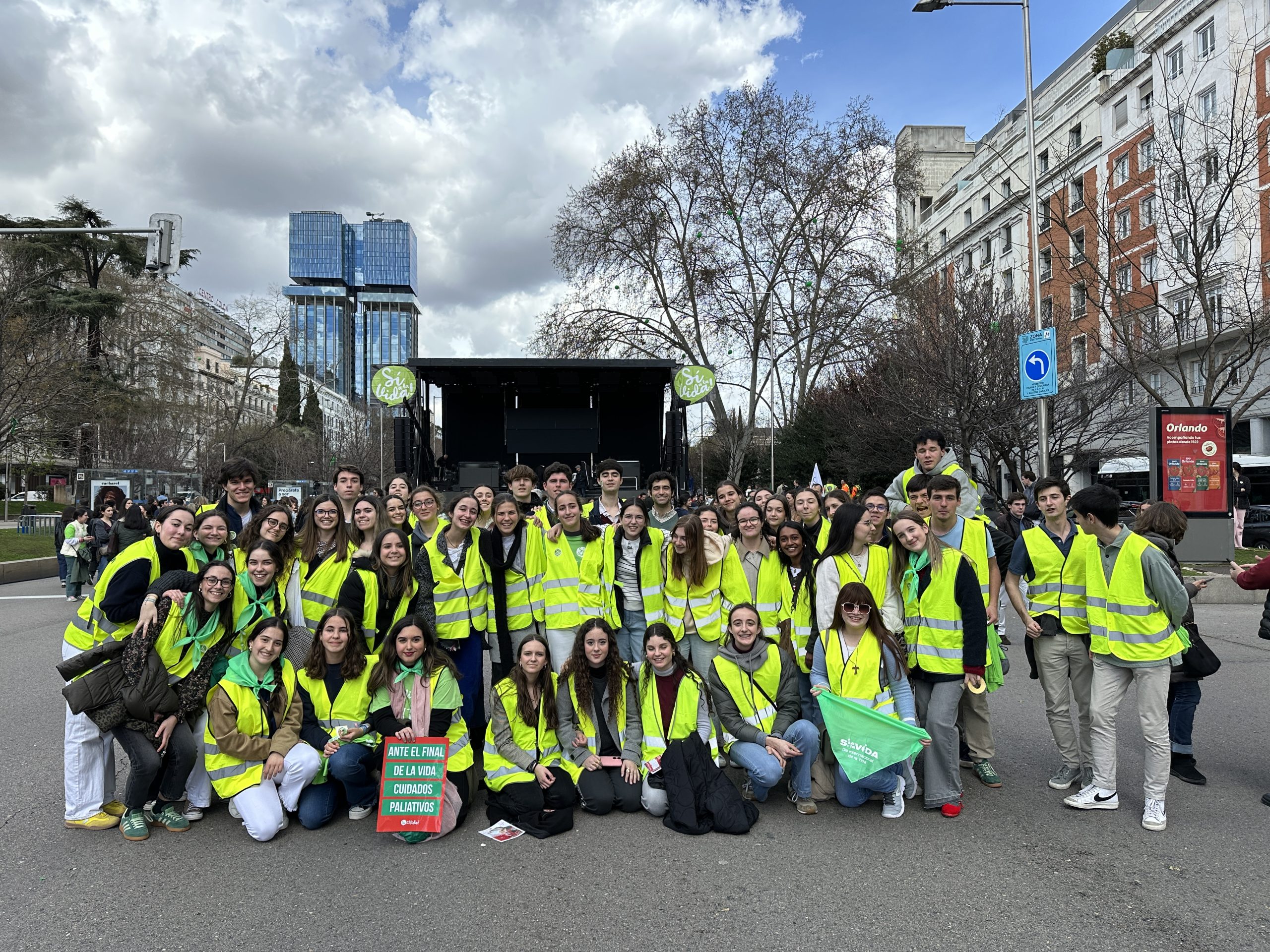 Voluntarios Marcha